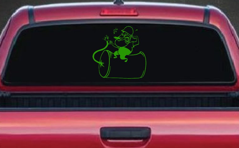 Bomb Dynamite Technician Business Car or Truck Window Decal Sticker