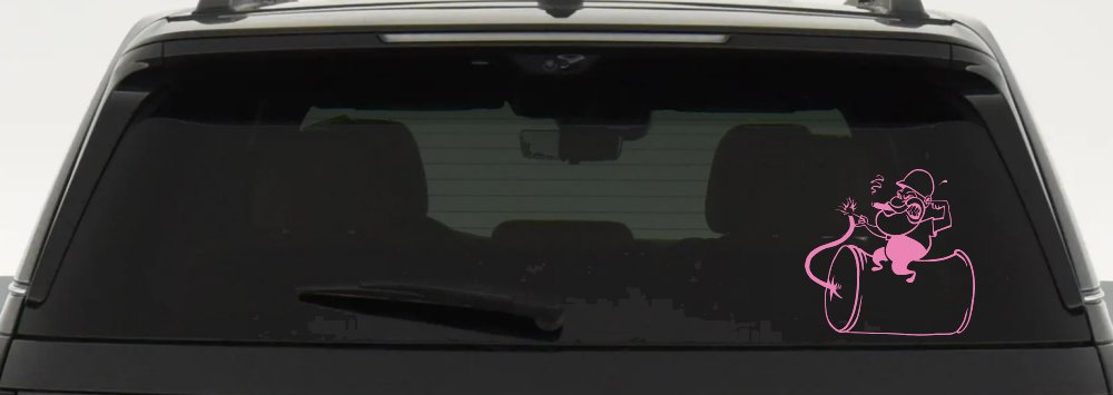 Bomb Dynamite Technician Business Car or Truck Window Decal Sticker