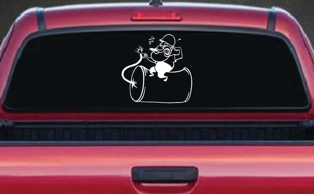 Bomb Dynamite Technician Business Car or Truck Window Decal Sticker