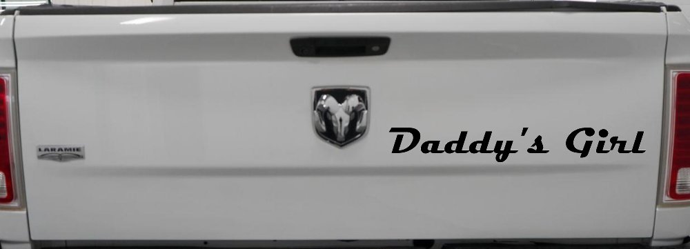 Daddy's Girl Car or Truck Window Decal Sticker