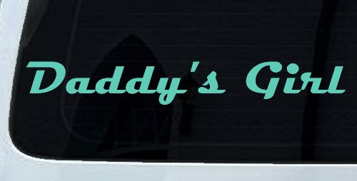 Daddy's Girl Car or Truck Window Decal Sticker (Mint)
