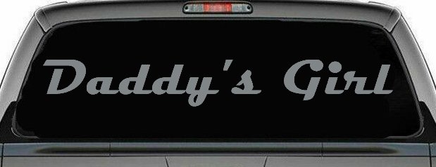 Daddy's Girl Car or Truck Window Decal Sticker
