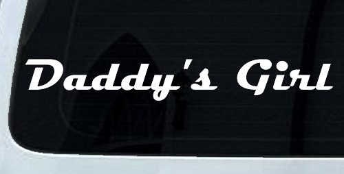 Daddy's Girl Car or Truck Window Decal Sticker