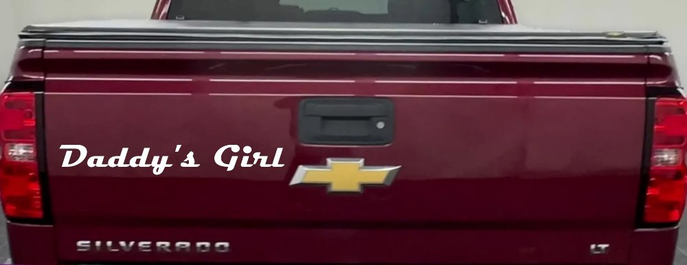 Daddy's Girl Car or Truck Window Decal Sticker