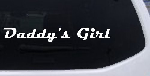 Daddy's Girl Car or Truck Window Decal Sticker