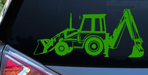 Backhoe Tractor Business Window Lettering Sign Car or Truck Window Decal Sticker
