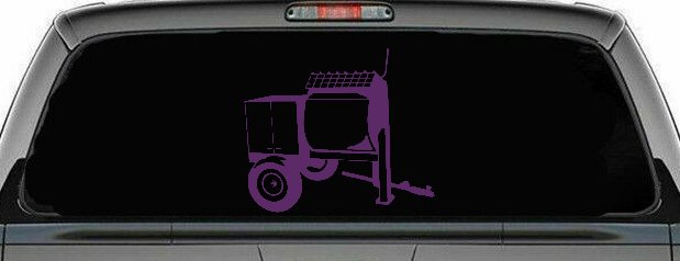 Cement Concrete Mixer Construction Business Car or Truck Window Decal Sticker