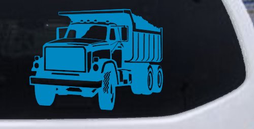 Dump Truck Construction Business Car or Truck Window Decal Sticker