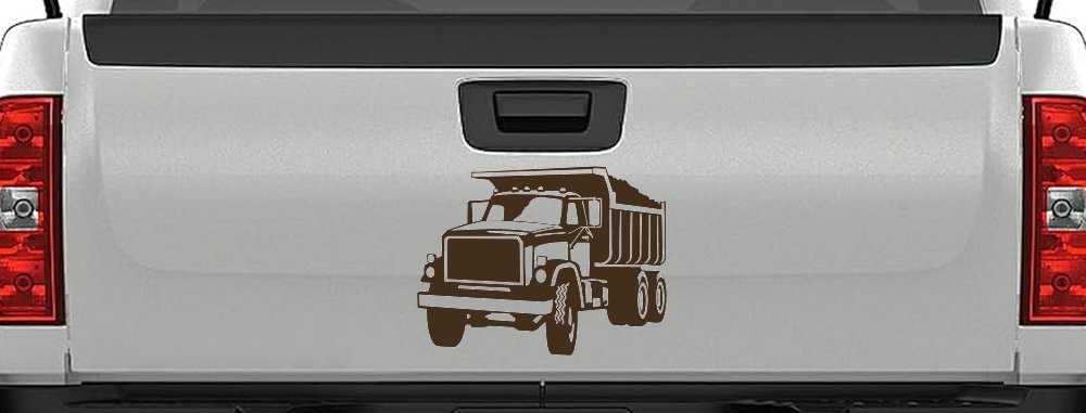 Dump Truck Construction Business Car or Truck Window Decal Sticker