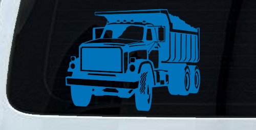 Dump Truck Construction Business Car or Truck Window Decal Sticker