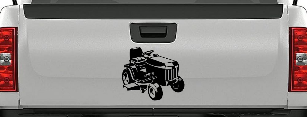 Lawn Mower Lawn Care Landscaping  Business Window Lettering Sign Car or Truck Window Decal Sticker