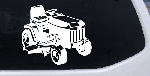 Lawn Mower Lawn Care Landscaping  Business Window Lettering Sign Car or Truck Window Decal Sticker