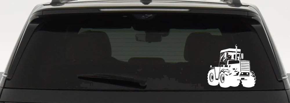 Logging Skidder Business Car or Truck Window Decal Sticker