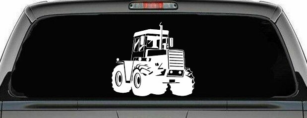 Logging Skidder Business Car or Truck Window Decal Sticker