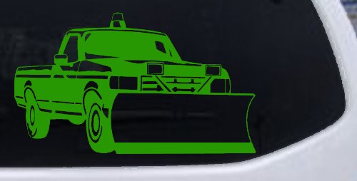 Snow Plow Truck Business Window Lettering Sign Car or Truck Window Decal Sticker