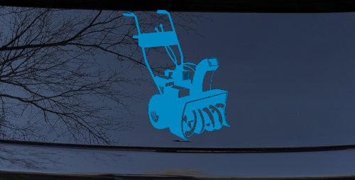 Snow Blower Business Window Lettering Sign Car or Truck Window Decal Sticker