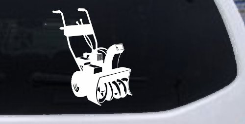Snow Blower Business Window Lettering Sign Car or Truck Window Decal Sticker