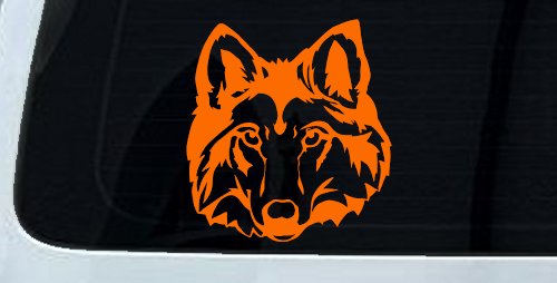 Wolf Head Car or Truck Window Decal Sticker