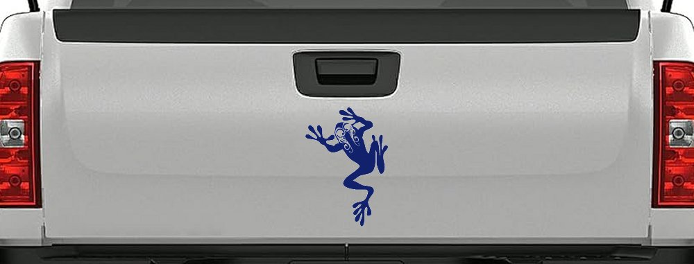 Frog With Swirl Eyes Car or Truck Window Decal Sticker
