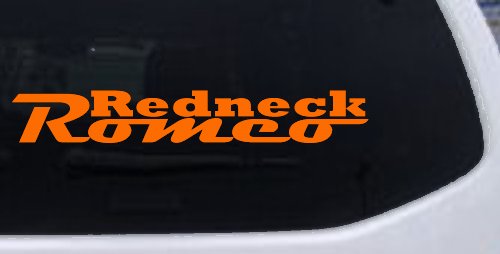 Redneck Romeo Country Car or Truck Window Decal Sticker