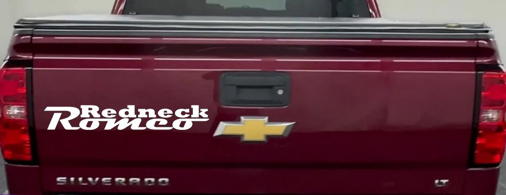 Redneck Romeo Country Car or Truck Window Decal Sticker