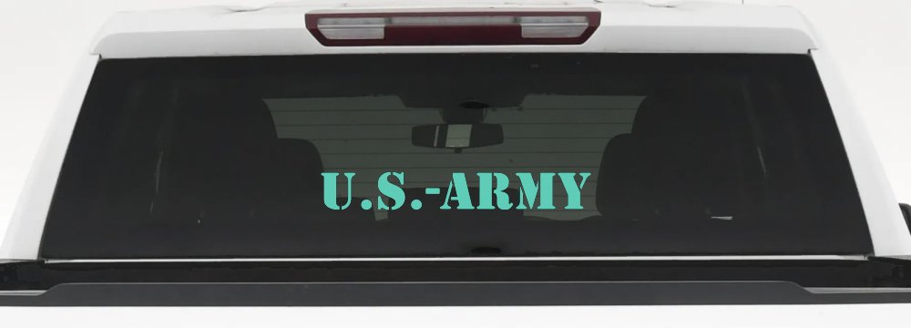 US Army Military Car or Truck Window Decal Sticker