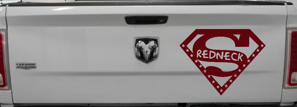Super Redneck Country Car or Truck Window Decal Sticker
