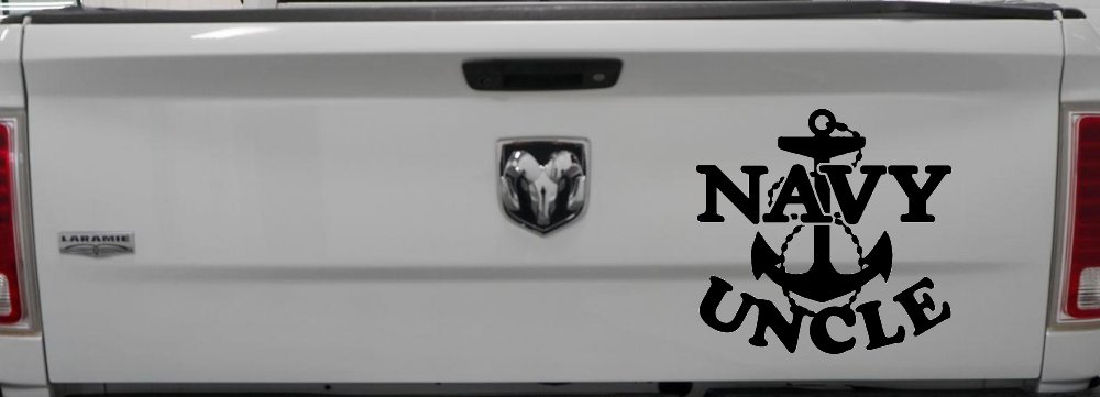 Navy Uncle Military Car or Truck Window Decal Sticker