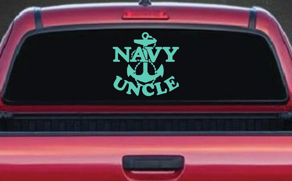 Navy Uncle Military Car or Truck Window Decal Sticker