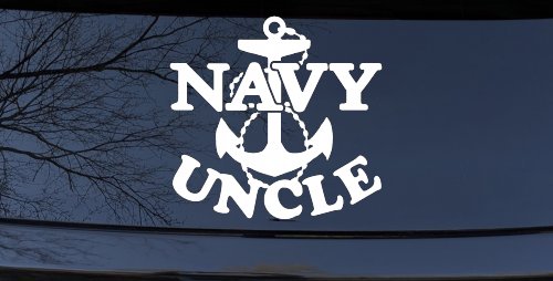 Navy Uncle Military Car or Truck Window Decal Sticker