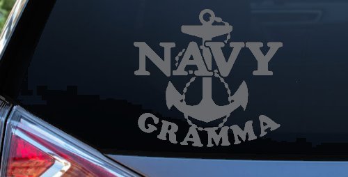 Navy Gramma Military Car or Truck Window Decal Sticker