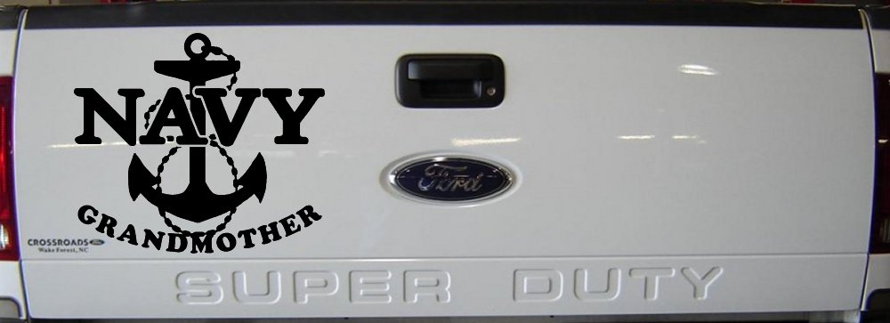 Navy Grandmother Military Car or Truck Window Decal Sticker