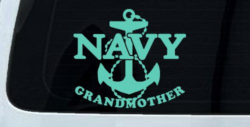 Navy Grandmother Military Car or Truck Window Decal Sticker