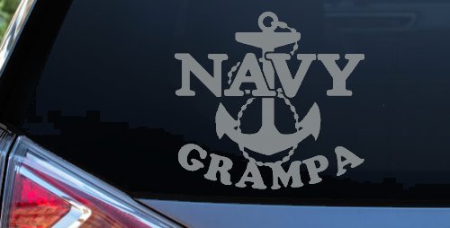 Navy Grampa Military Car or Truck Window Decal Sticker