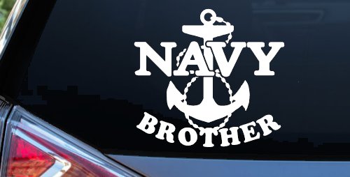 Navy Brother Military Car or Truck Window Decal Sticker