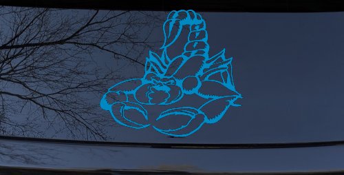 Mean Scorpion Car or Truck Window Decal Sticker