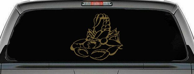 Mean Scorpion Car or Truck Window Decal Sticker