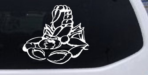 Mean Scorpion Car or Truck Window Decal Sticker