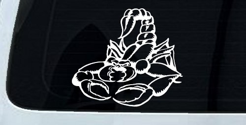 Mean Scorpion Car or Truck Window Decal Sticker
