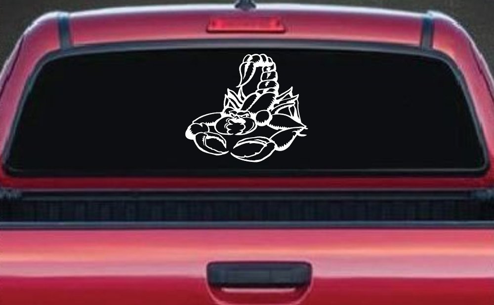 Mean Scorpion Car or Truck Window Decal Sticker
