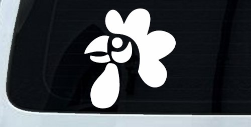 Rooster Head Car or Truck Window Decal Sticker