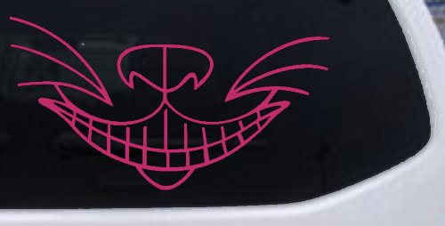Cat Smile Face Car or Truck Window Decal Sticker