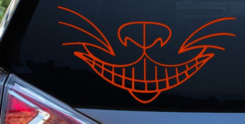Cat Smile Face Car or Truck Window Decal Sticker