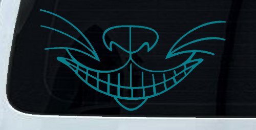 Cat Smile Face Car or Truck Window Decal Sticker