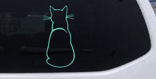 Cat Back Car or Truck Window Decal Sticker