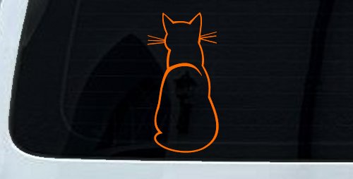 Cat Back Car or Truck Window Decal Sticker