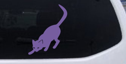 Cat Stalking Car or Truck Window Decal Sticker
