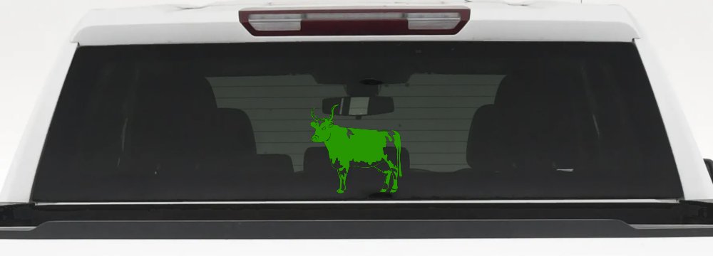 Cow Bull Car or Truck Window Decal Sticker