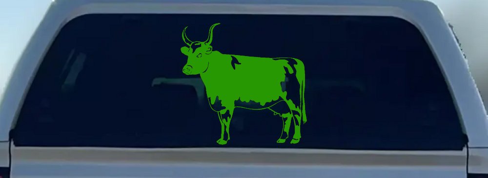 Cow Bull Car or Truck Window Decal Sticker