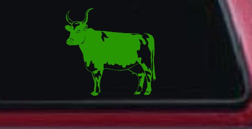 Cow Bull Car or Truck Window Decal Sticker